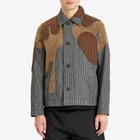 Craig Green Men's Utility Patch Jacket in Black& White