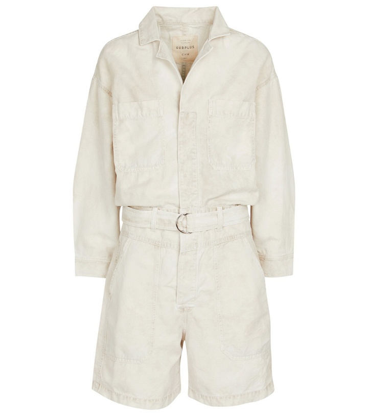 Photo: Citizens of Humanity - Willa cotton and linen playsuit