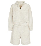 Citizens of Humanity - Willa cotton and linen playsuit