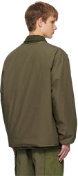 nanamica Khaki Reversible Down Jacket