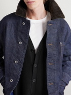 LOEWE - Anagram-Jacquard Wool-Blend Cardigan - Black
