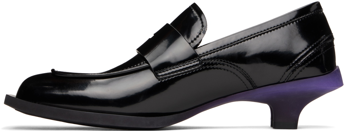 untitlab® Black Heel Loafers