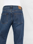 TOTEME - Straight Leg Cropped Denim Jeans