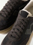 Visvim - FKT Runner Suede-Trimmed Canvas Sneakers - Black