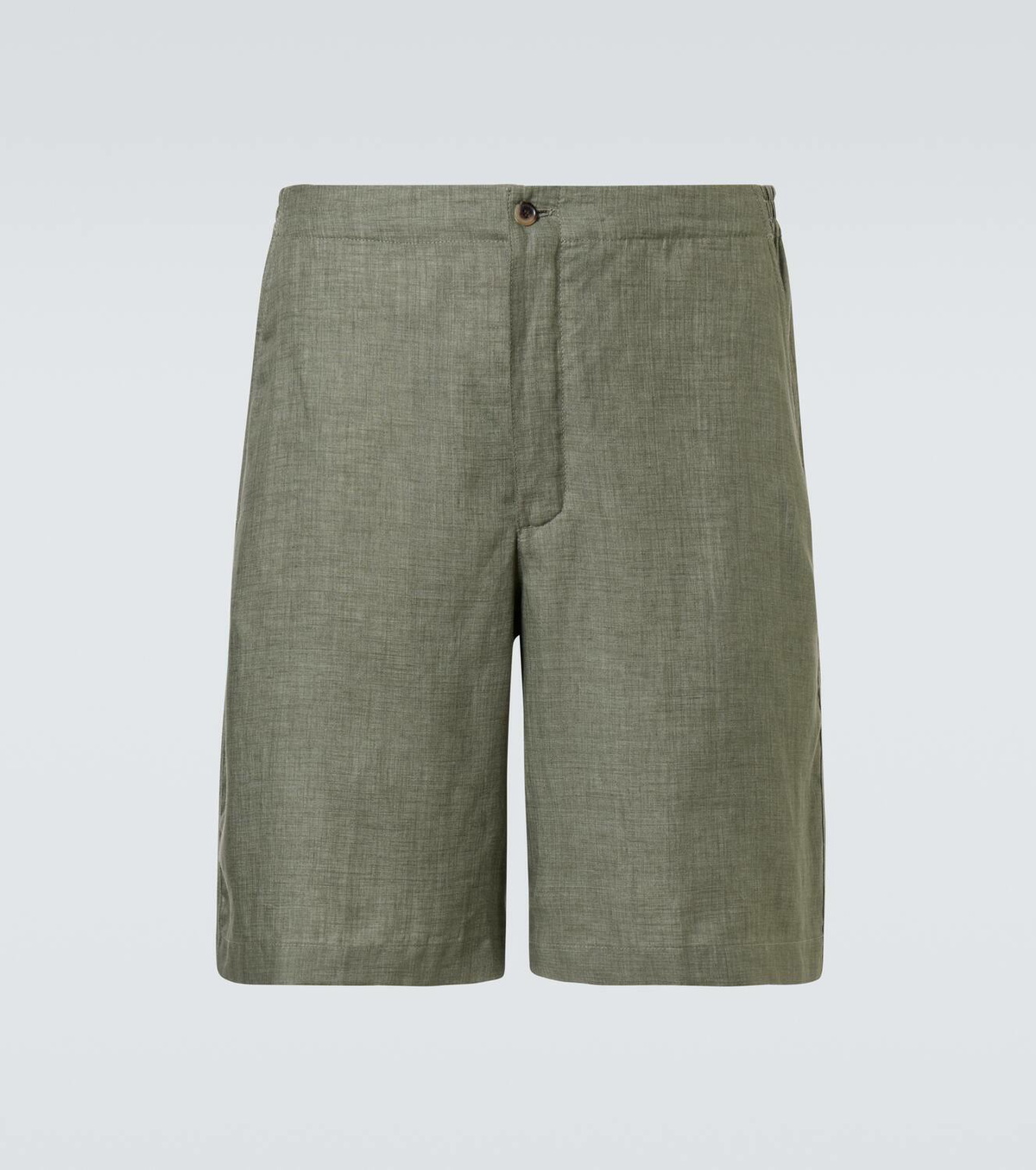 Loro Piana Nolan linen Bermuda shorts