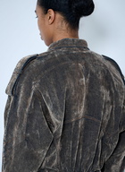 Vaquera Flocked Denim Jacket
