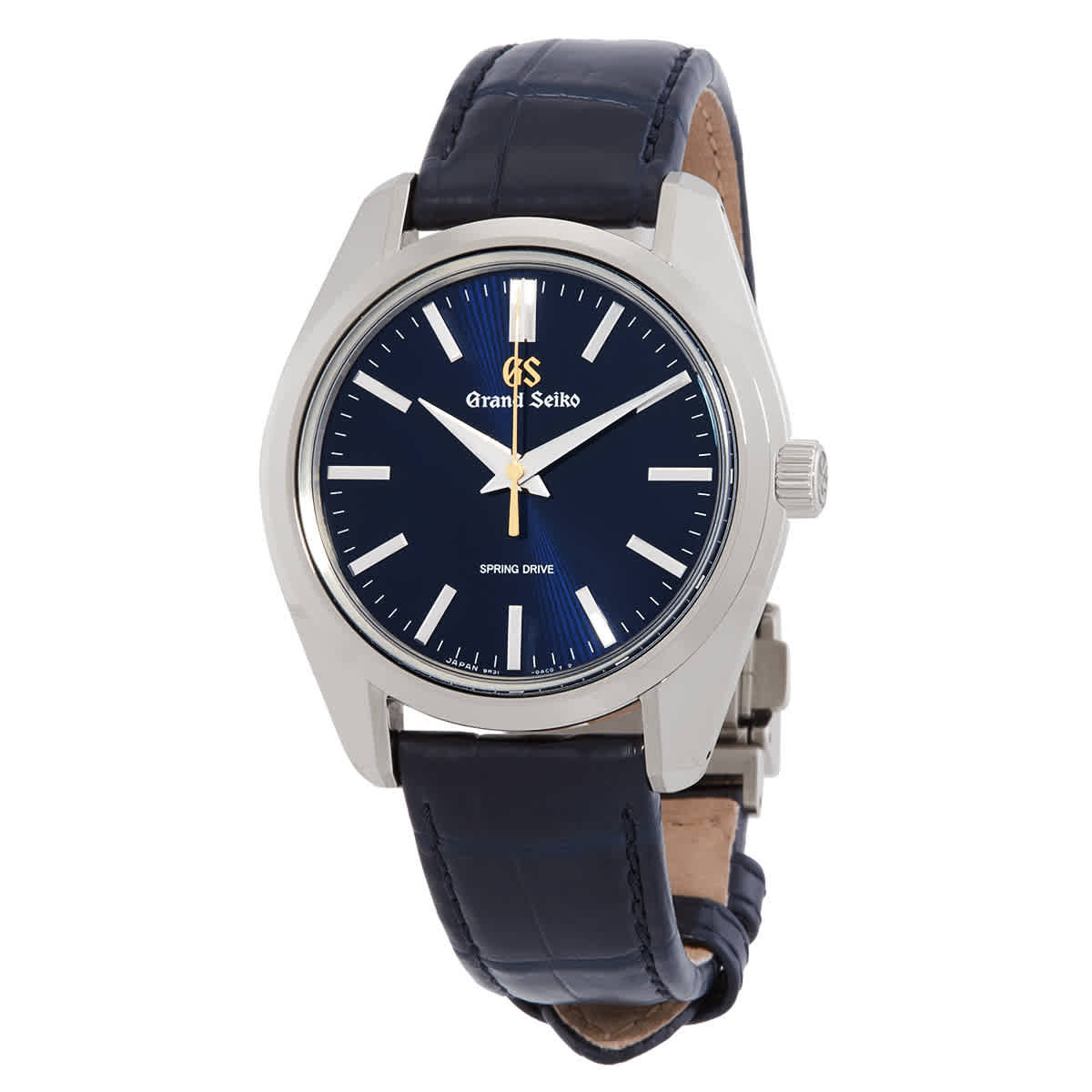 Grand Seiko Heritage Spring Drive ''Tsuki Tenshin'' Automatic Blue Dial Mens Watch SBGY009