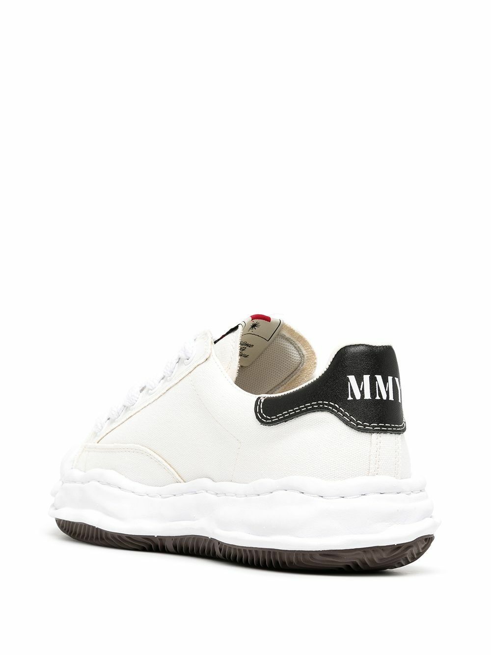 Maison MIHARA YASUHIRO White Blakey Low Top Sneakers