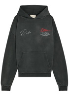Duke And Dexter Helmet Printed Cotton Sweatshirt Black