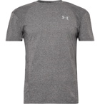 Under Armour - Swyft Slim-Fit Mélange Threadborne HeatGear T-Shirt - Men - Gray