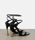 Gucci Castello leather slingback sandals
