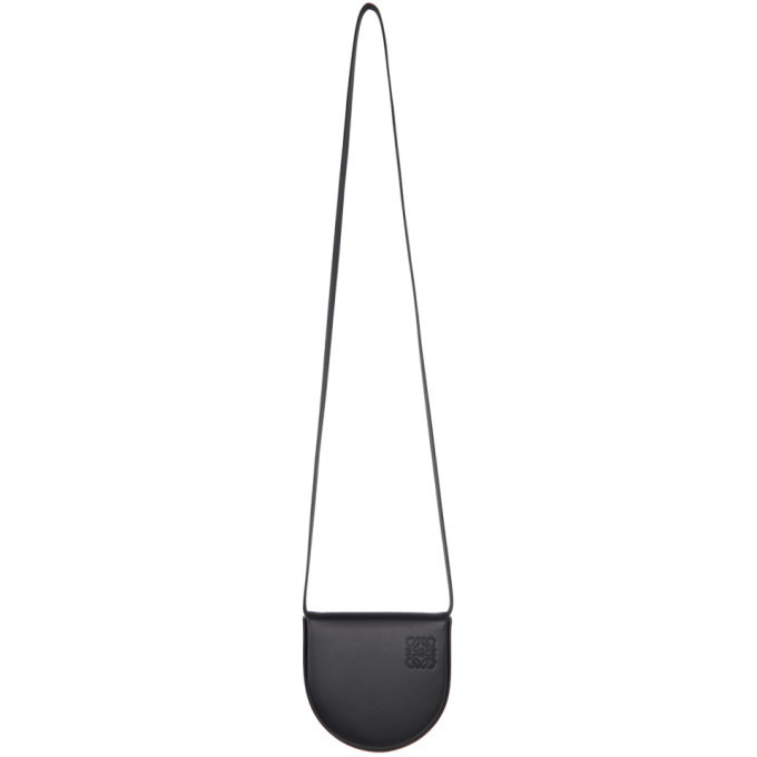 Loewe Black Small Heel Pouch Loewe