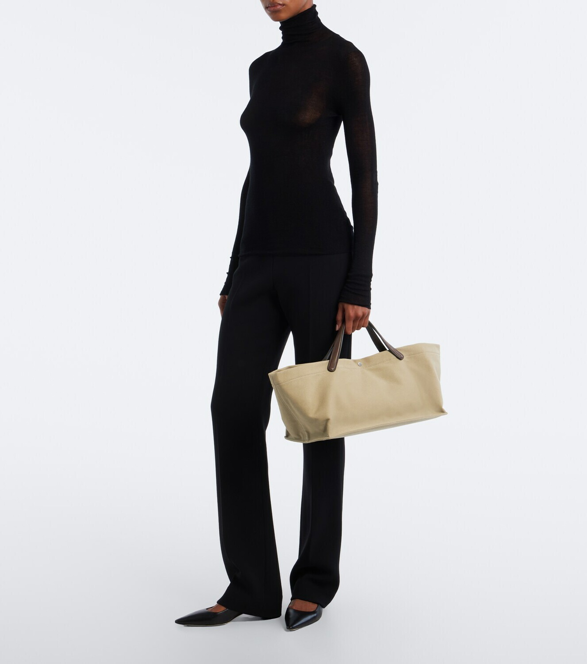 The Row Idaho Medium canvas tote bag