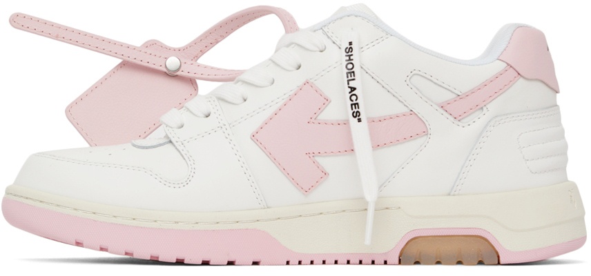 Off-White Out of Office OOO Low Tops White Pink (Women's)