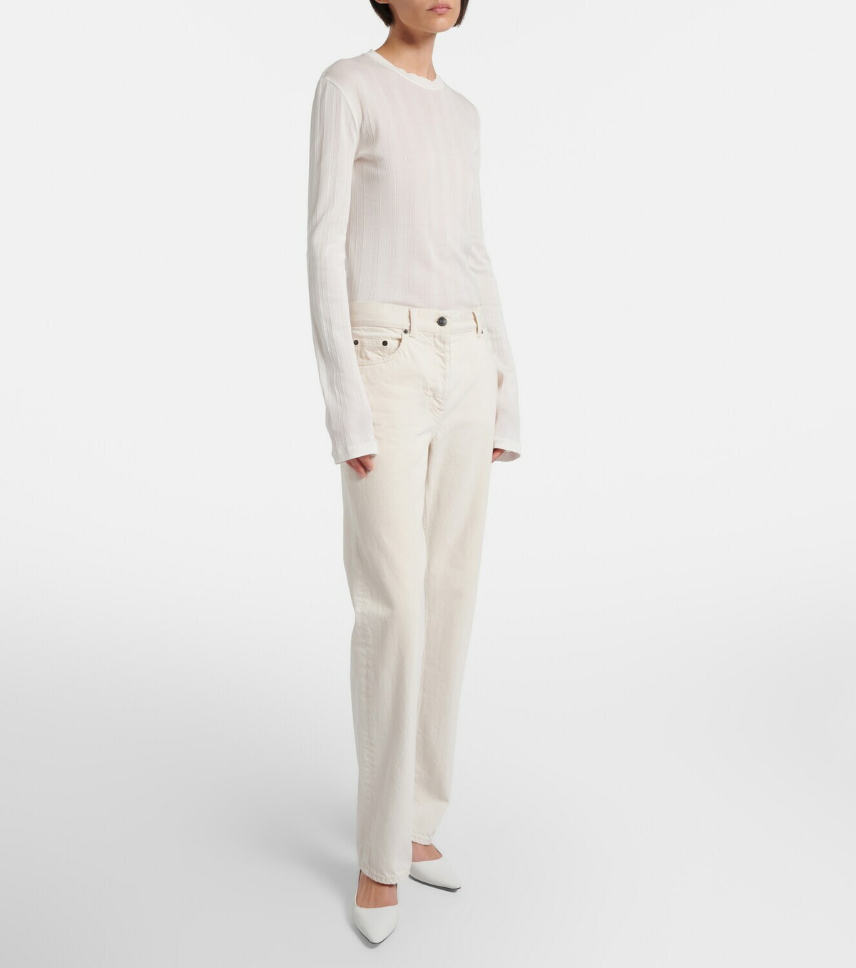 The Row Fargo straight jeans
