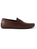 TOD'S - Gommino Full-Grain Leather Driving Shoes - Brown