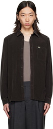 Lacoste Brown Regular Fit Shirt
