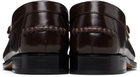 Paul Smith Brown Leather 'Lido' Loafers