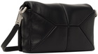 Rick Owens Black Quilted Griffin Bag