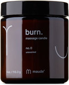 Maude Burn No. 0 Massage Candle, 4 oz