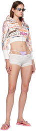 Praying White Bikini Shorts
