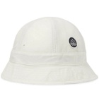 adidas Consortium - SPEZIAL Meanwood Logo-Appliquéd Cotton-Twill Bucket Hat - White