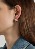 Jenny Bird Mini Florence Silver-plated Hoop Earrings - One Size