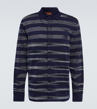 Missoni - Striped cotton-blend shirt