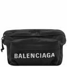 Balenciaga Men's Wheel Belt Bag in Black