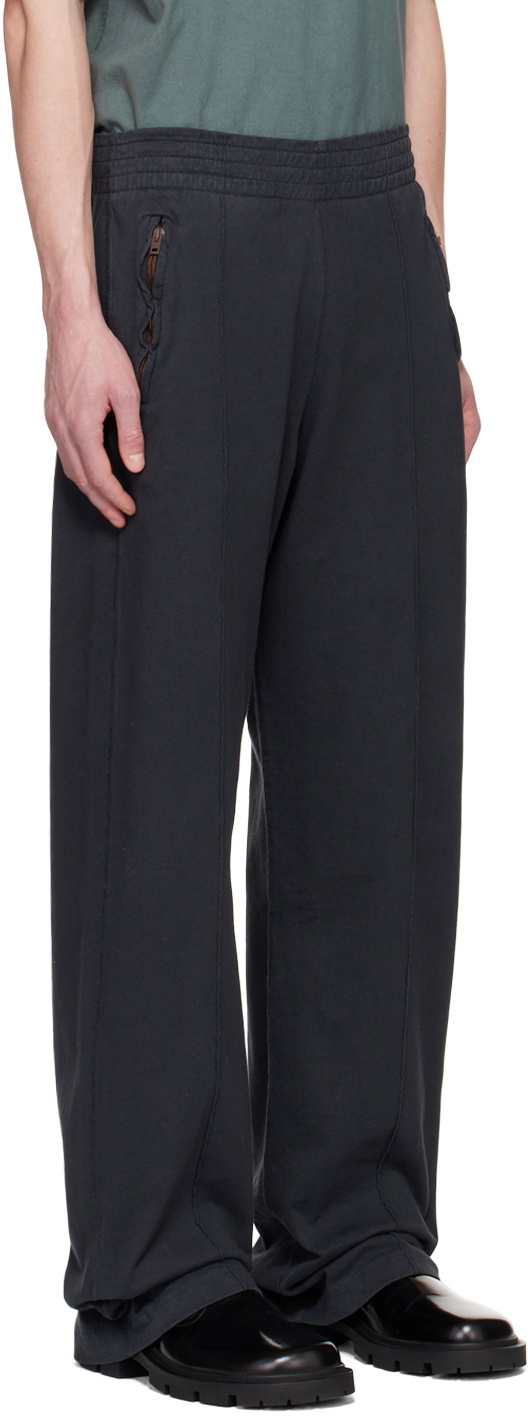 Acne Studios Black Relaxed-Fit Lounge Pants Acne Studios