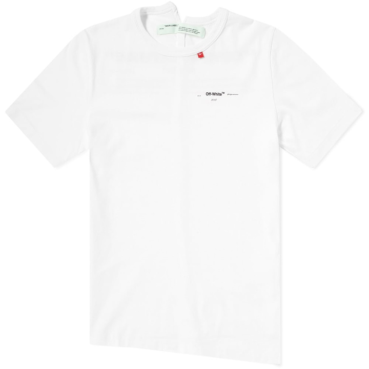 Photo: Off-White Script Spliced Tee