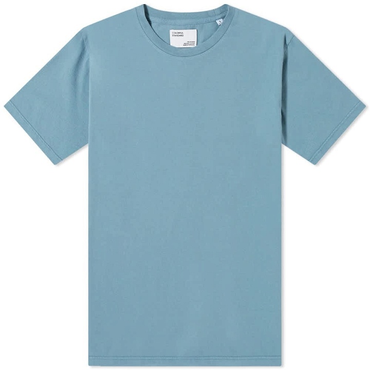 Photo: Colorful Standard Men's Classic Organic T-Shirt in Stone Blue