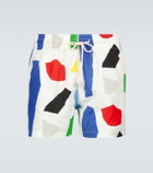 Arrels Barcelona Printed swim shorts