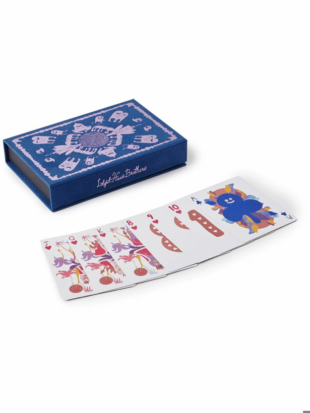 Photo: L'Objet - Haas Brothers Jumbo Set of Two Playing Cards