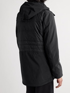 Canada Goose - Breton Panelled Quilted Ripstop and Shell Hooded Down Jacket - Black