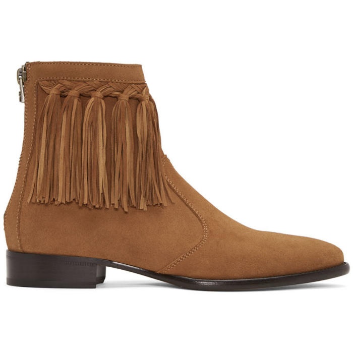 Photo: Jimmy Choo Tan Suede Eric Boots