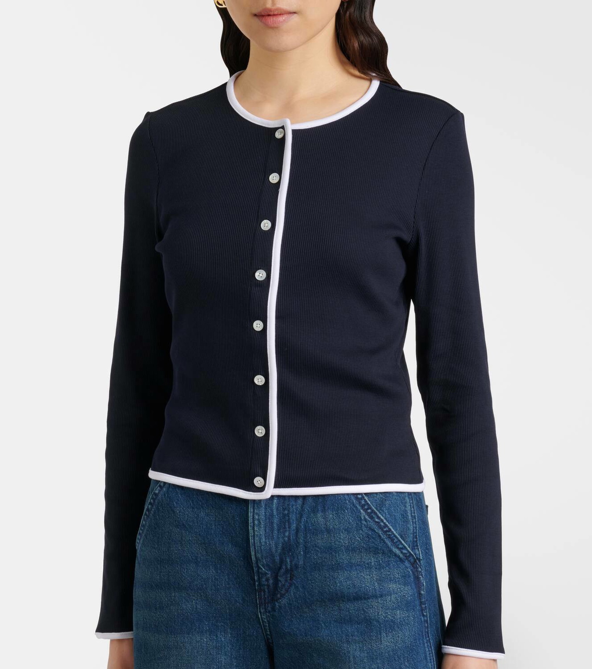 Veronica Beard Wilmer cotton-blend cardigan Veronica Beard