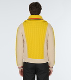 Gucci - Cable-knit wool cardigan