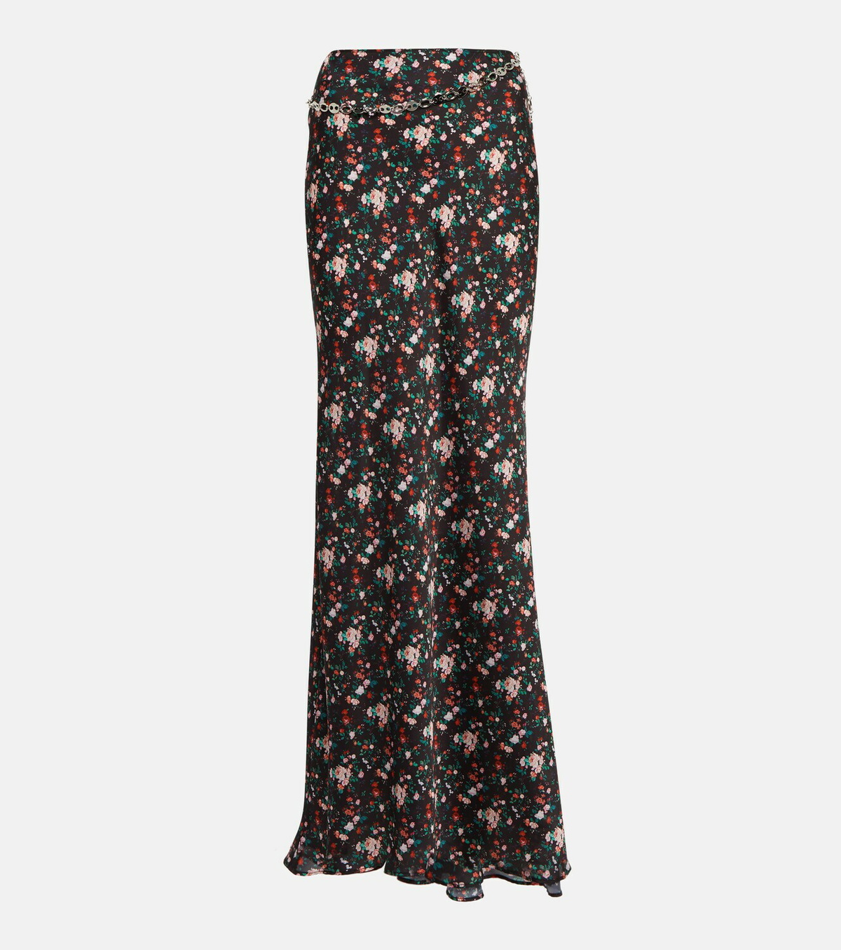 スカート PACO RABANNE Multicolor Maxi Sequins Skirt Rabanne Embellished jersey maxi skirt Paco Rabanne