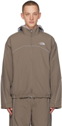 The North Face Brown Tek Piping Wind Jacket
