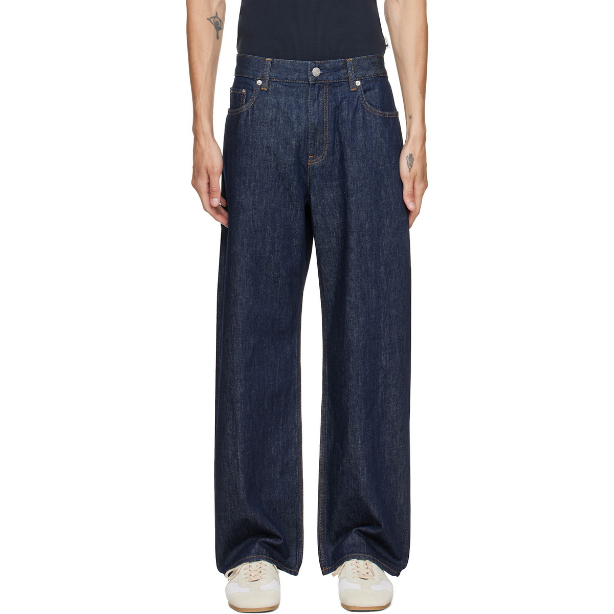 Helmut Lang Navy Wardrobe Jeans