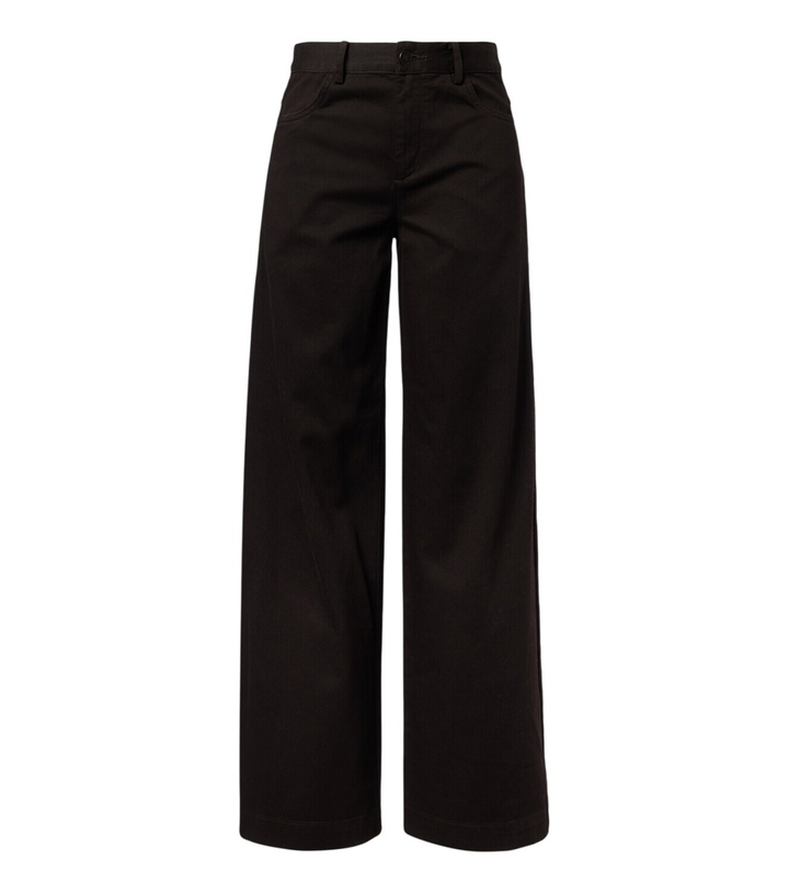 Photo: Vince Cotton twill wide-leg pants