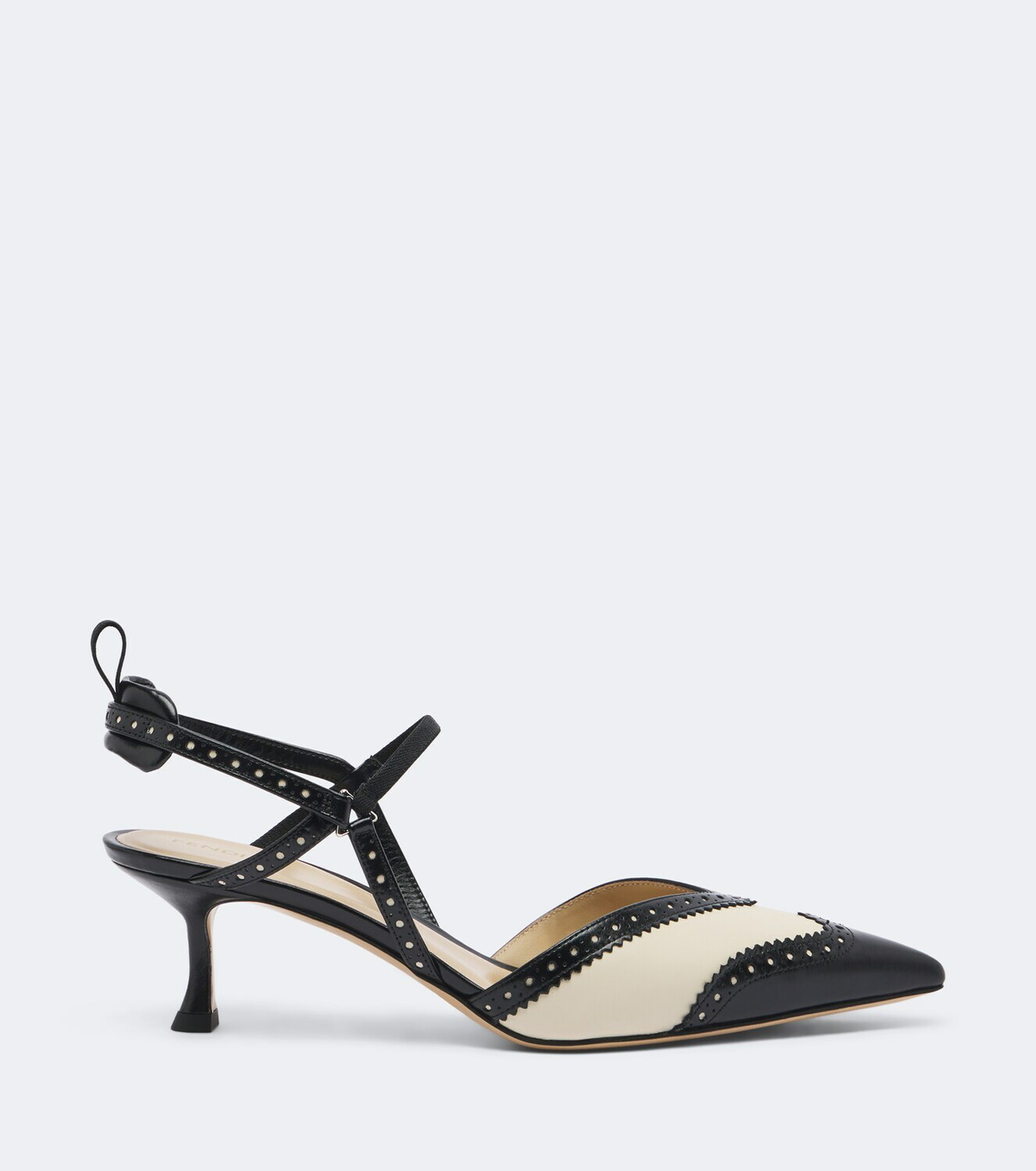 Fendi Colibrì leather slingback pumps