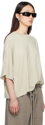Fear of God ESSENTIALS Beige Boxy T-shirt