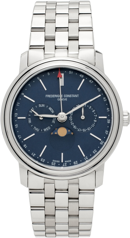 Photo: Frédérique Constant Silver Classics Index Business Timer Watch