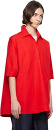 CASEY CASEY Red Tatiana Shirt