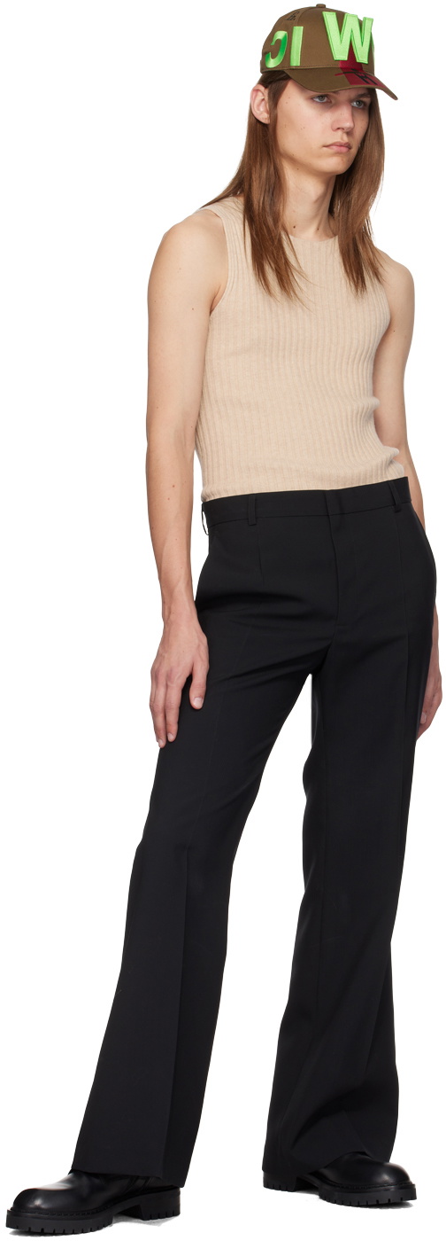 Walter Van Beirendonck Black Elephant Trousers