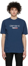 Carhartt Work In Progress Blue Toothpaste T-Shirt