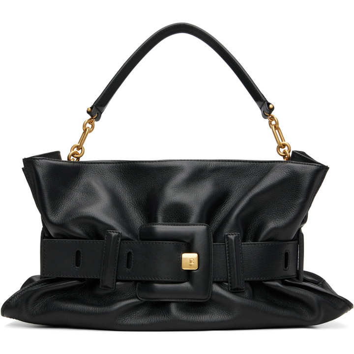 Photo: BALMAIN Black Medium Anthem Bag