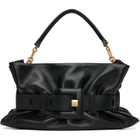BALMAIN Black Medium Anthem Bag